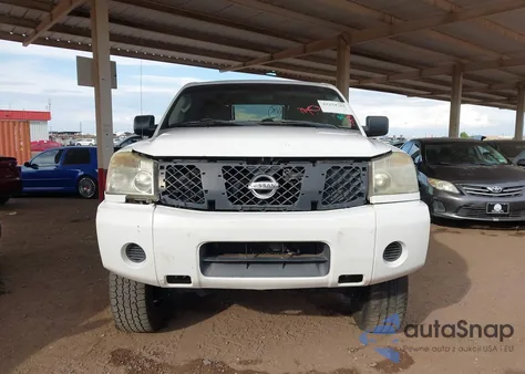 2007 Nissan Titan Xe z USA, uszkodzony, nr VIN 1N6AA07A67N202464